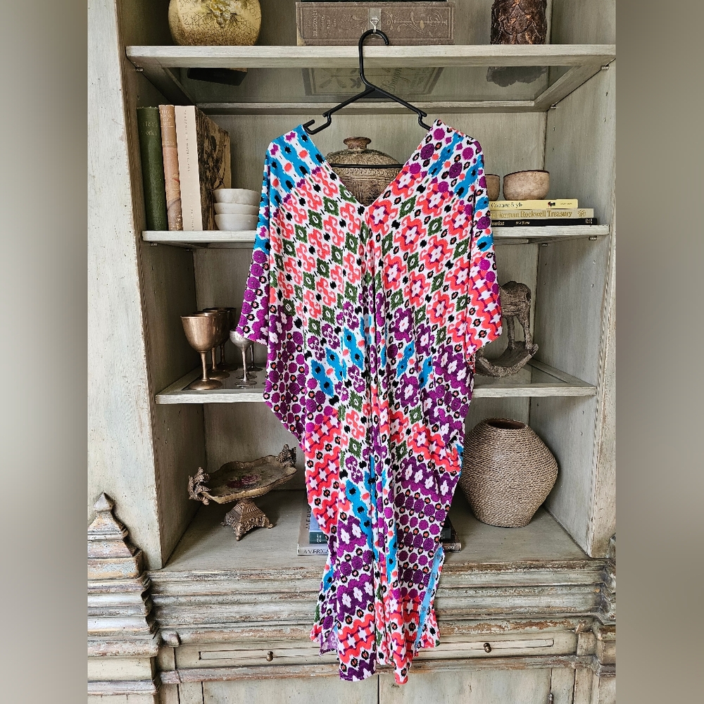 NATORI Abstract Escape Caftan - Picture 8 of 8